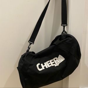 Cheer duffle- pockets, adjustable crossbody